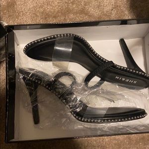 Clear Strap heels